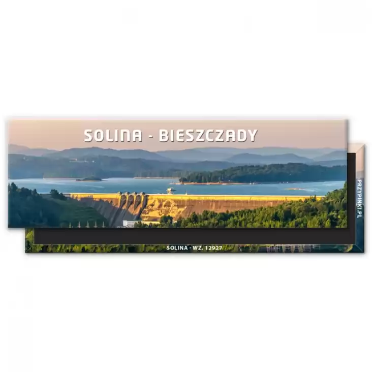 magnes 115x37mm Solina - Bieszczady
