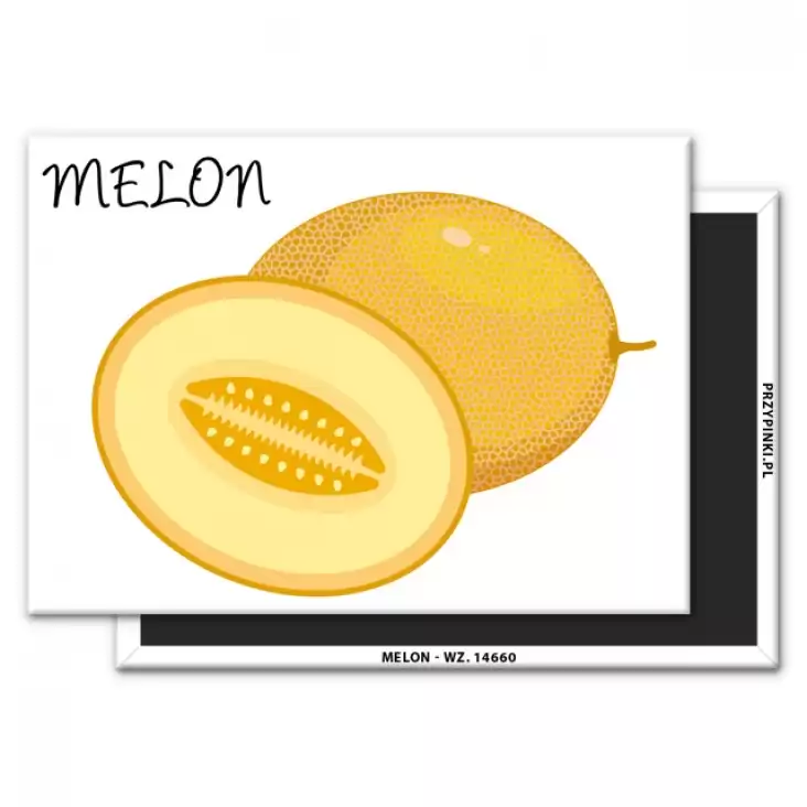 magnes 90x65mm Melon