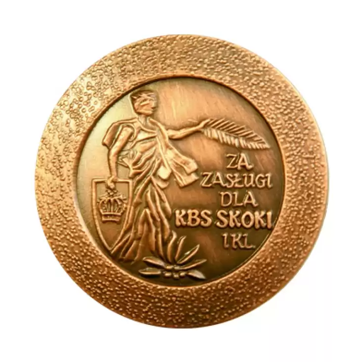 pins Kurkowe Bractwo Strzelckie - Skoki - złoto