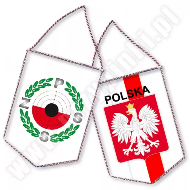 proporczyk Polski Związek Strzelectwa Sportowego