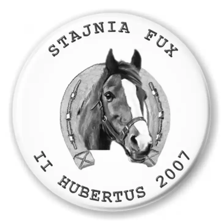 przypinka Stajnia Fux - Hubertus 2007