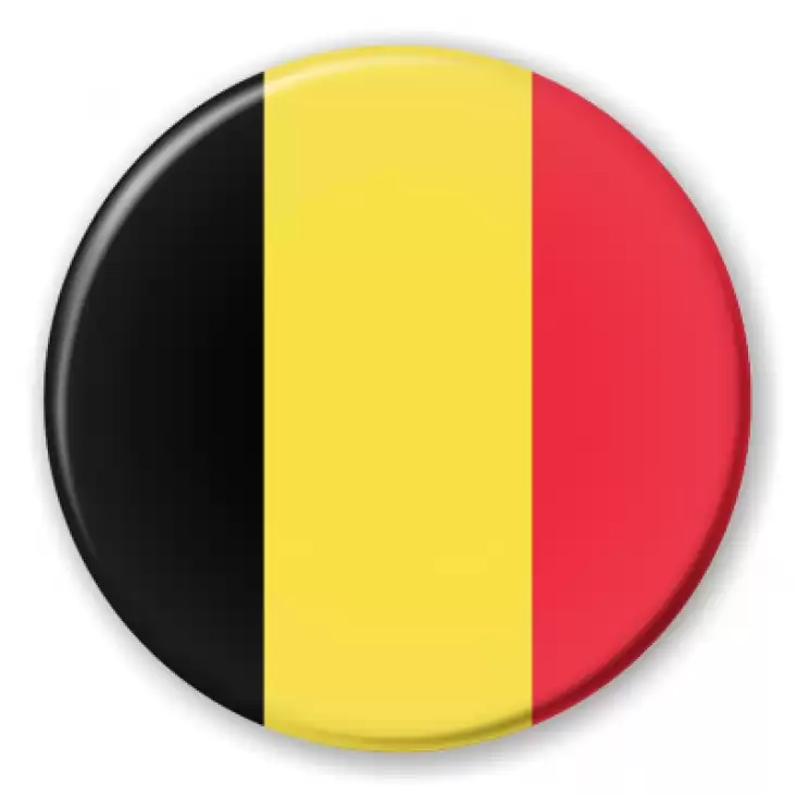 przypinka Flaga Belgia