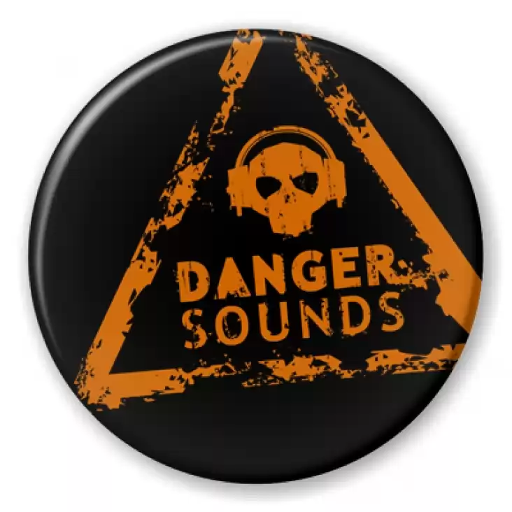 przypinka Danger sounds