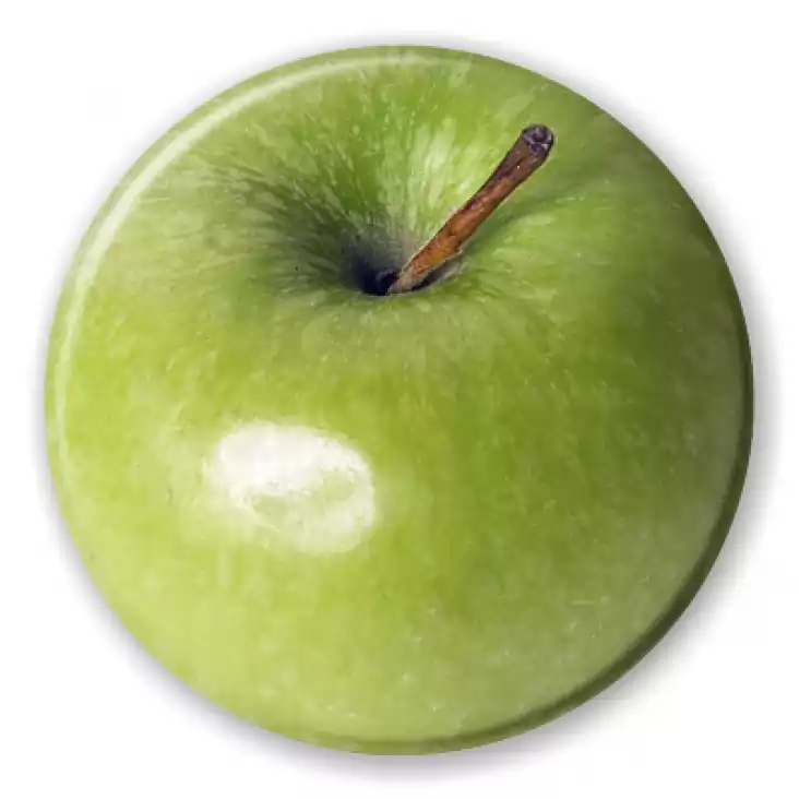 przypinka Jabłko zielone