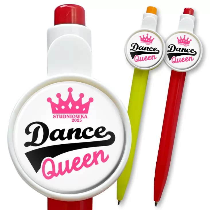 przypinka długopis Studniówka Dance Queen