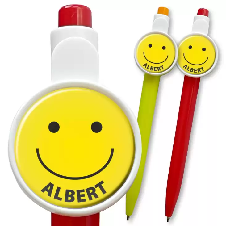 przypinka długopis Albert