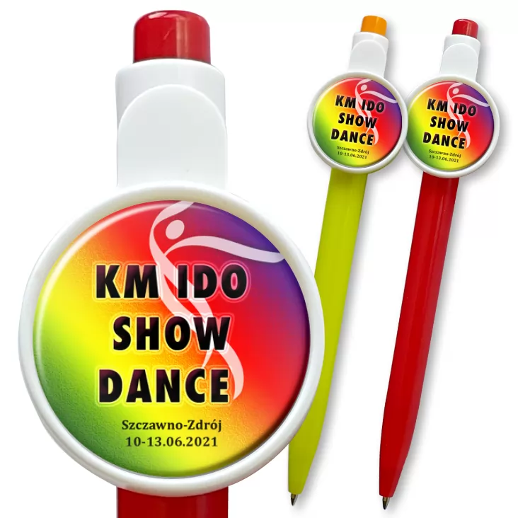 przypinka długopis KM IDO Show Dance 2021