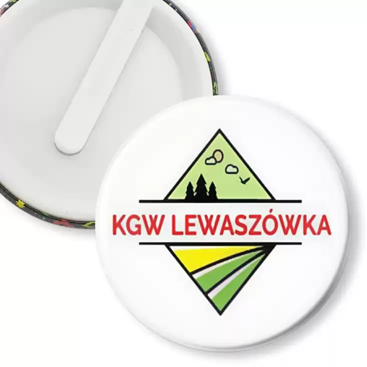 przypinka klips KGW Lewaszówka