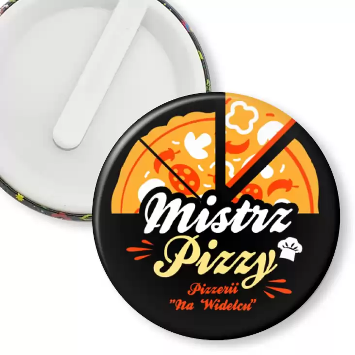 przypinka klips Mistrz Pizzy Pizzeria