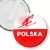 Przypinka klips Skoki narciarskie Polska
