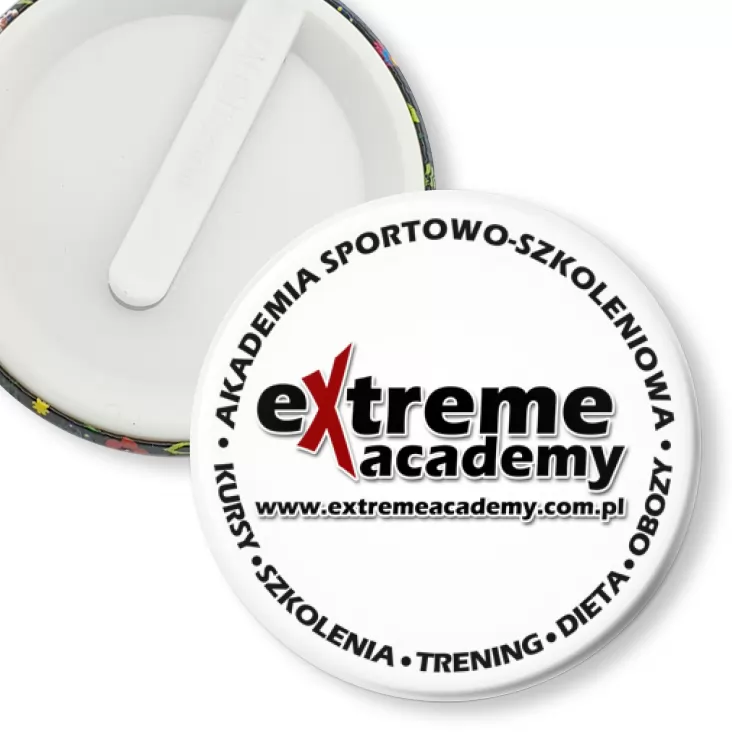 przypinka klips Extreme Academy