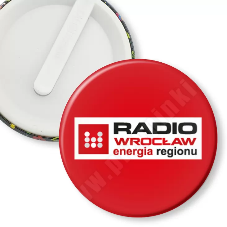 przypinka klips Radio Wrocław