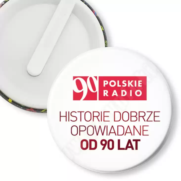 przypinka klips Polskie Radio