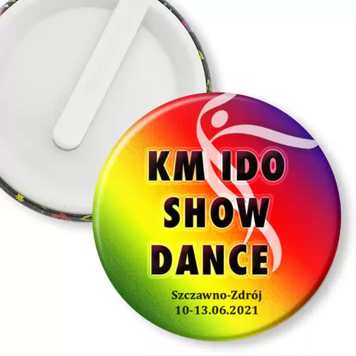 przypinka klips KM IDO Show Dance 2021