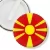 Przypinka klips Flaga Macedonia