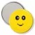 Przypinka lusterko Buźka uśmiechnięta żółty emotikon