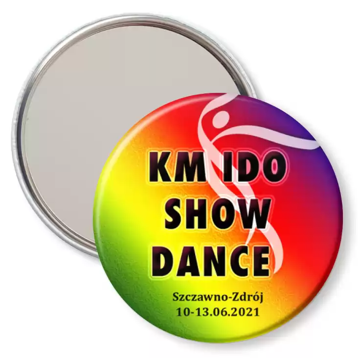 przypinka lusterko KM IDO Show Dance 2021