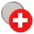 Przypinka lusterko Flaga Szwajcaria