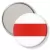 Przypinka lusterko Historyczna flaga Białorusi