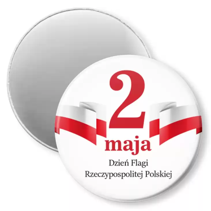 przypinka magnes Dzień Flagi Rzeczypospolitej Polskiej 2 maja