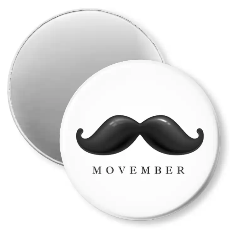 przypinka magnes Movember