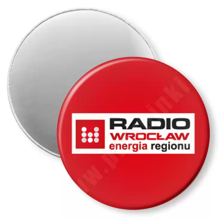 przypinka magnes Radio Wrocław
