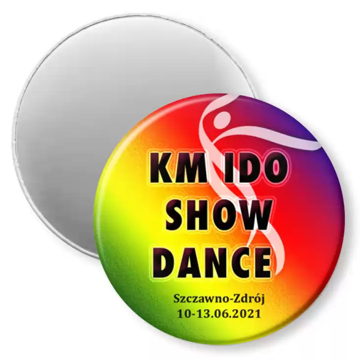 przypinka magnes KM IDO Show Dance 2021