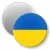 Przypinka magnes Flaga Ukraina