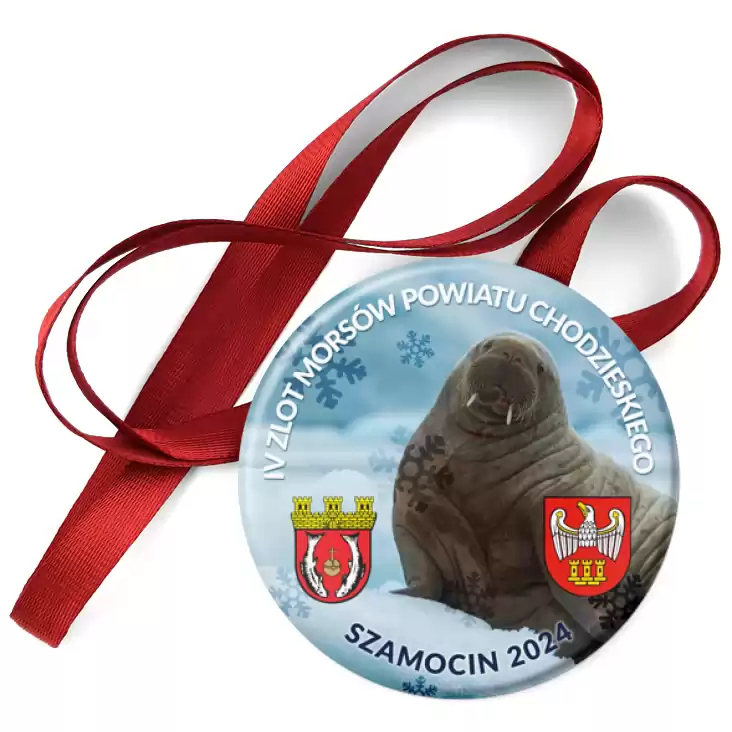 przypinka medal IV Zlot Morsów Powiatu Chodzieskiego
