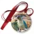Przypinka medal Papugarnia Mazury seledynowy ptak