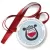 Przypinka medal Serce mam biało-czerwone Zespół Szkolno-Przedszkolny w Krasnem