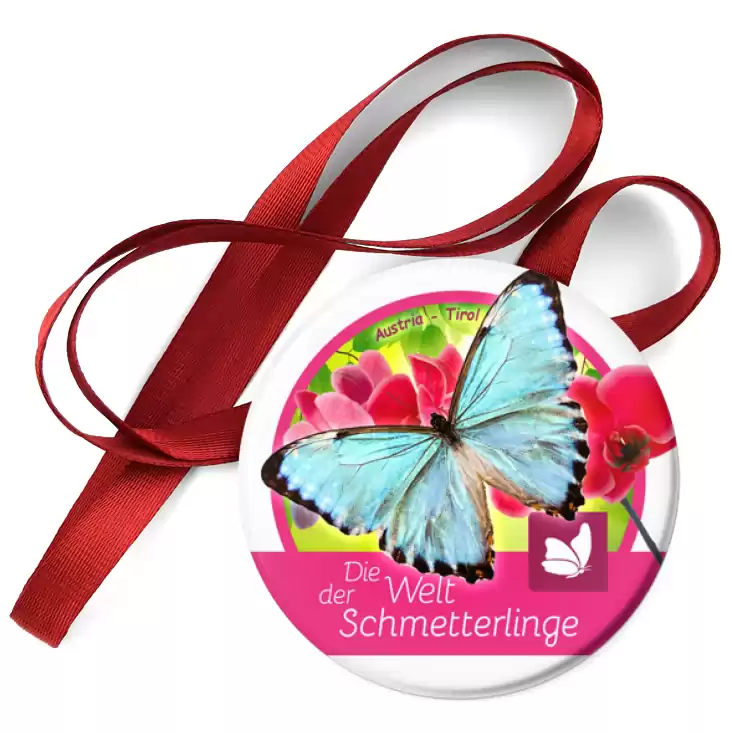 przypinka medal Die Welt der Schmetterlinge