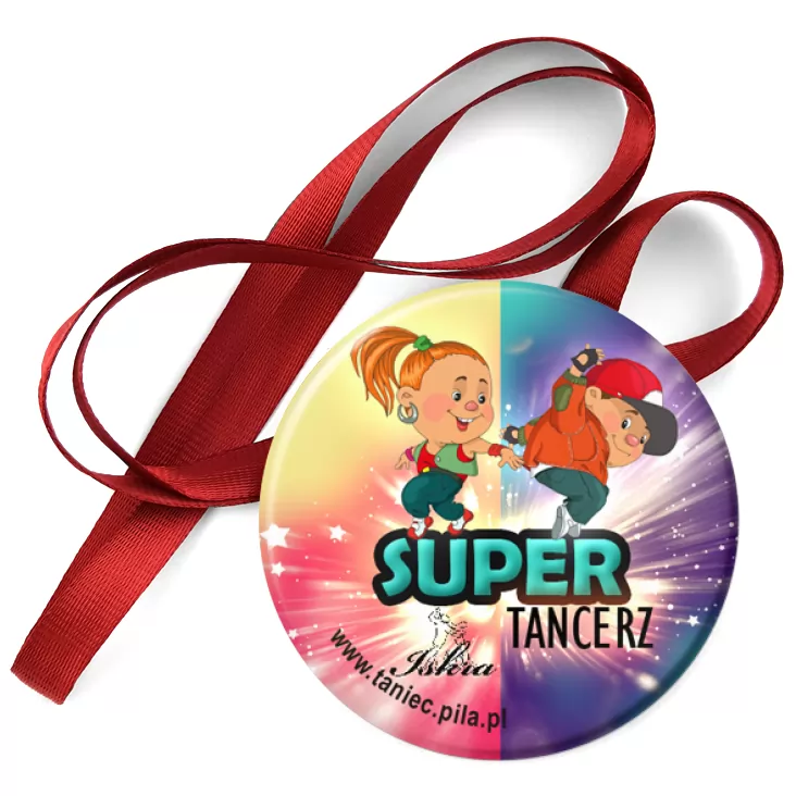 przypinka medal Iskra - Super Tancerz