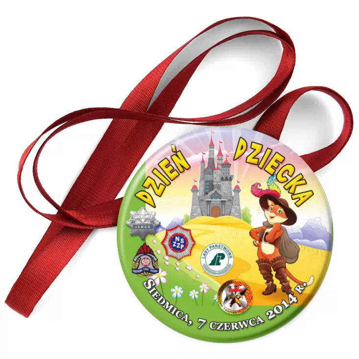przypinka medal Dzień Dziecka 2014 