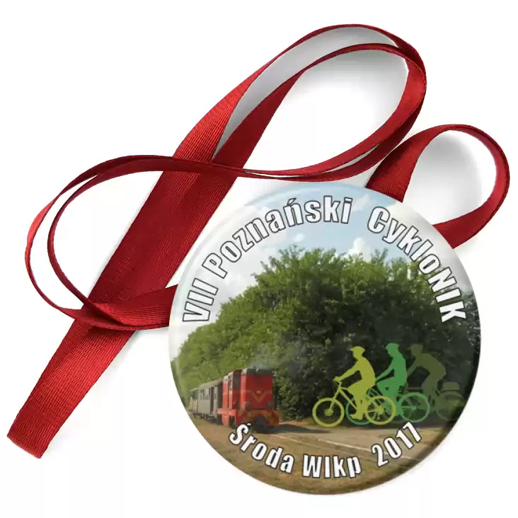 przypinka medal VII Poznański Cyklonik