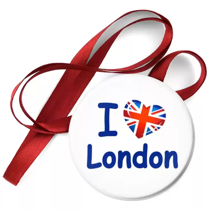 przypinka medal I love London