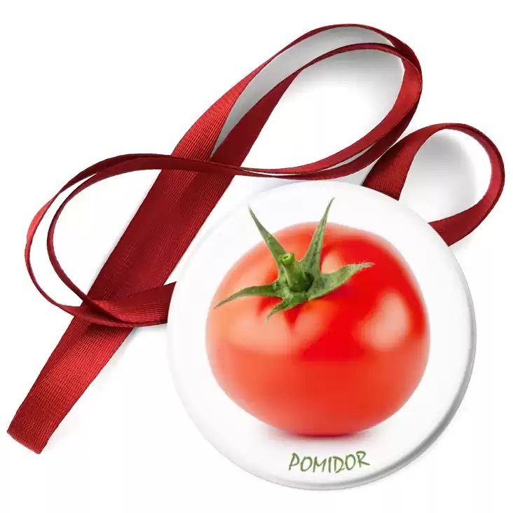 przypinka medal Czerwony pomidor