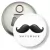 Przypinka otwieracz-magnes Movember