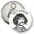 Przypinka otwieracz-magnes Movember Mikołaj Kopernik