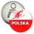 Przypinka otwieracz-magnes Skoki narciarskie Polska
