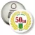 Przypinka otwieracz-magnes 50 lat miasta Korsze