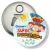 Przypinka otwieracz-magnes Baby English Odznaka Super Przedszkolaka