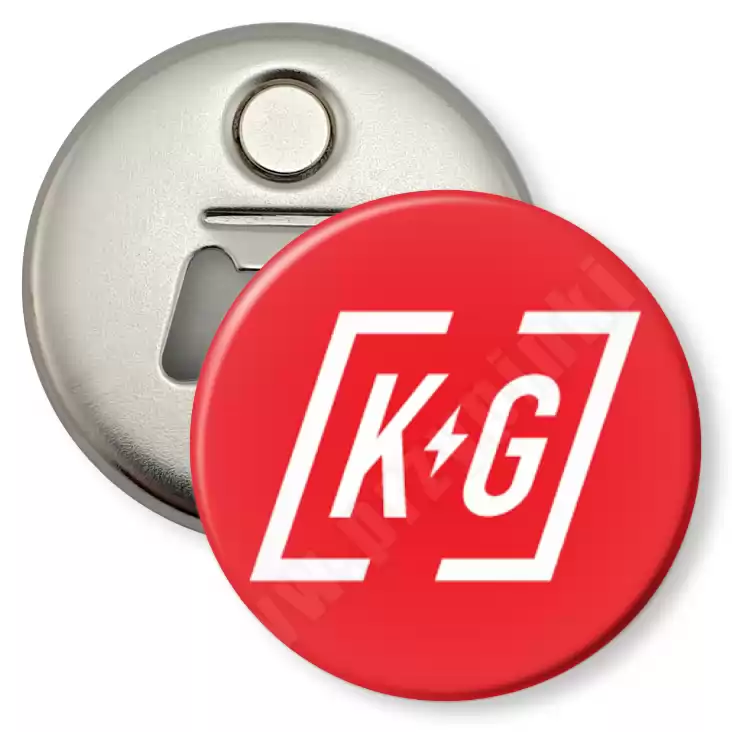 przypinka otwieracz-magnes K/G