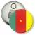 Przypinka otwieracz-magnes Flaga Kamerun