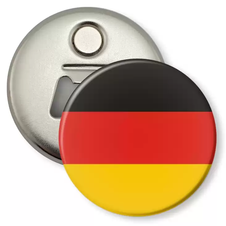 przypinka otwieracz-magnes Flaga Niemcy