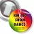 Przypinka z żabką KM IDO Show Dance 2021