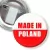 Przypinka z żabką i agrafką Made in Poland