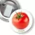 Przypinka z żabką i agrafką Czerwony pomidor