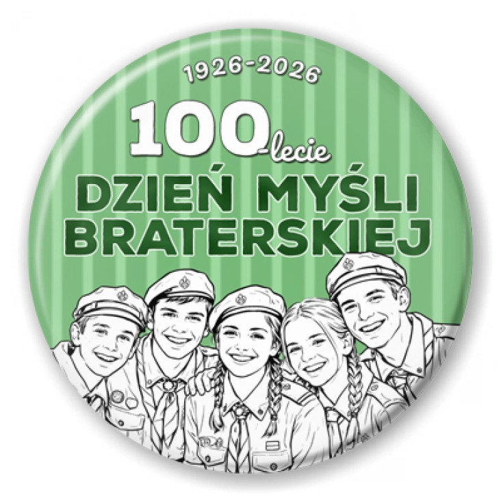 przypinka 100-lecie DMB