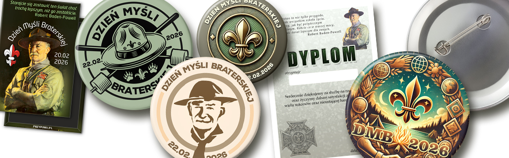 Gdzie zamówić przypinki, które idealnie oddają ducha braterstwa na Dzień Myśli Braterskiej?